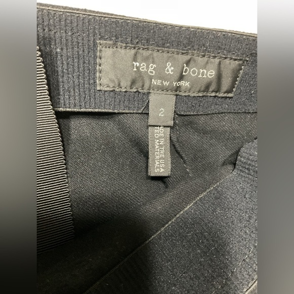 Rag & Bone Charcoal Trousers - Picture 3 of 11